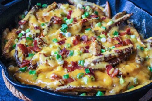Baked Cheese Fries Recipe