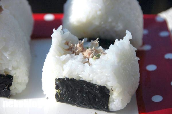 Tuna Mayo Onigiri, Japanese Rice Balls