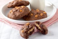 Oven Toaster Choco Peanut Butter Cookies Recipe